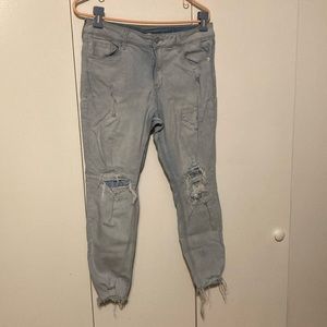 Old Navy Rockstar Super Skinny Ankle Mid-Rise Women’s Size 12 Blue Jeans Pants